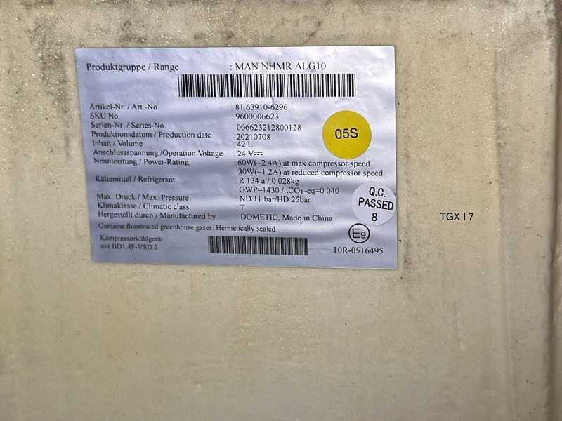 MAN - Cabină și interior: Foto 5 MAN - Cabină și interior: Foto 5