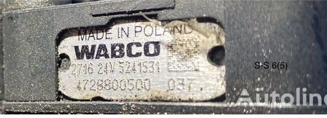 Wabco STRALIS 6 - Supapă: Foto 2 Wabco STRALIS 6 - Supapă: Foto 2