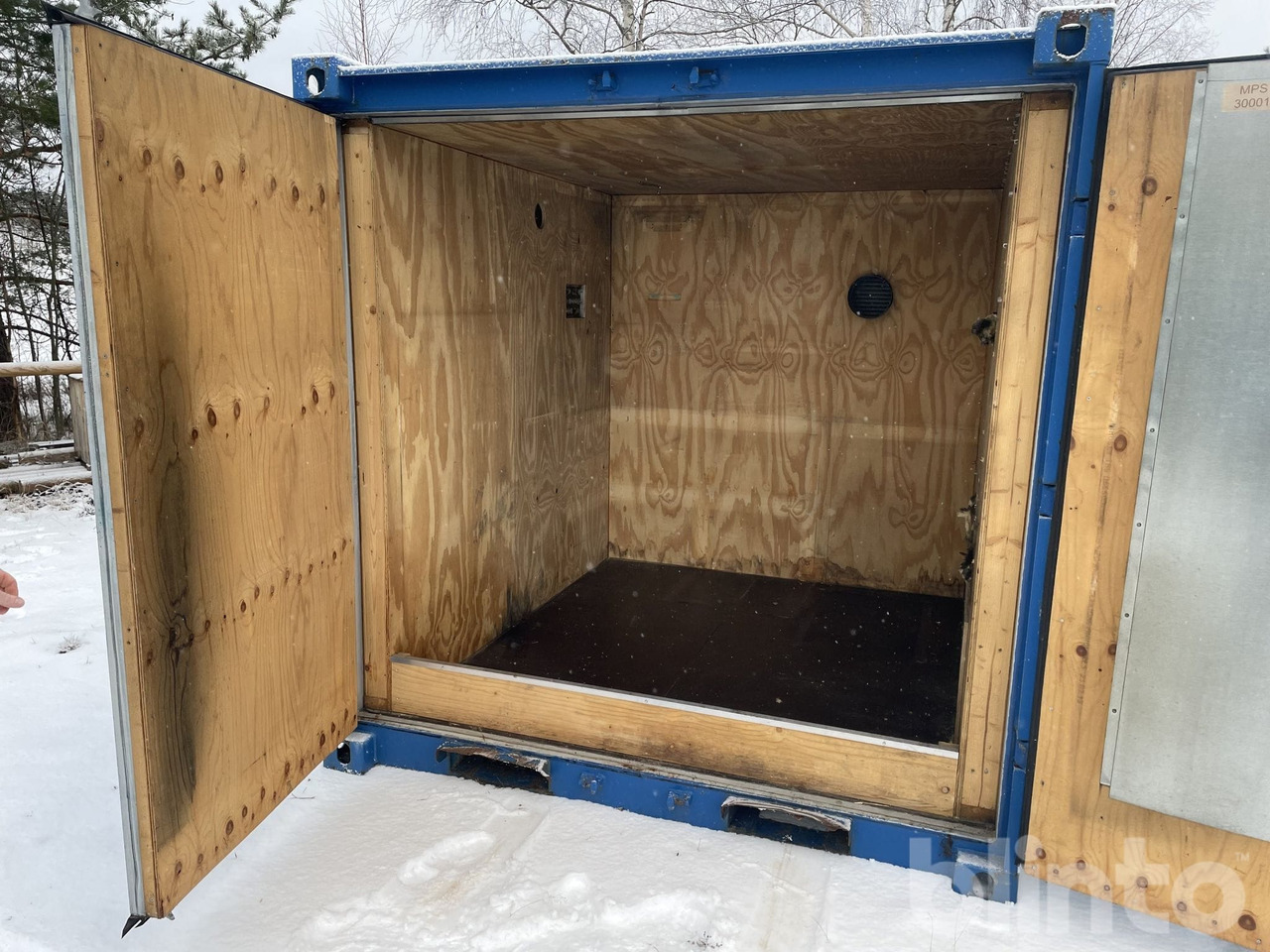 Container maritim 10 fot med dörr som har låskista: Foto 8 Container maritim 10 fot med dörr som har låskista: Foto 8