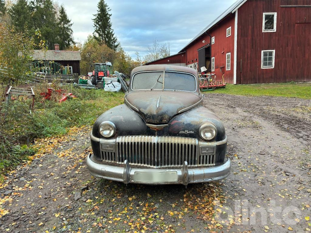 DE SOTO CUSTOM SEDAN renoveringsobjekt - Automobil: Foto 2 DE SOTO CUSTOM SEDAN renoveringsobjekt - Automobil: Foto 2