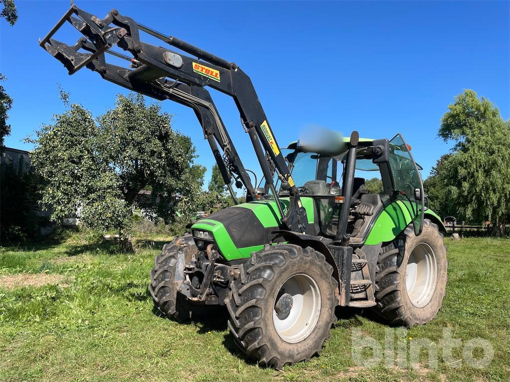 Deutz Fahr Agroton 130.7 mit Stoll Frontlader - Tractor agricol: Foto 1 Deutz Fahr Agroton 130.7 mit Stoll Frontlader - Tractor agricol: Foto 1