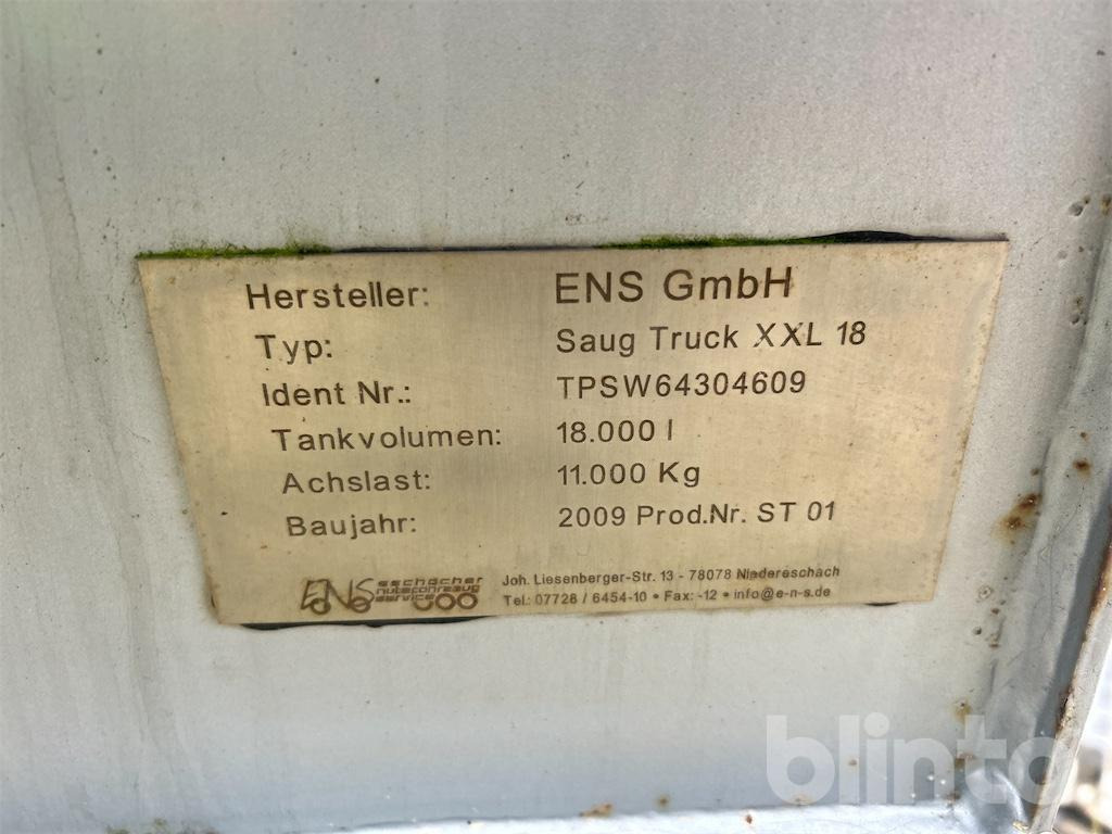 ENS Saug Truck XXL 18 (2009) - Semiremorcă cisternă: Foto 5 ENS Saug Truck XXL 18 (2009) - Semiremorcă cisternă: Foto 5