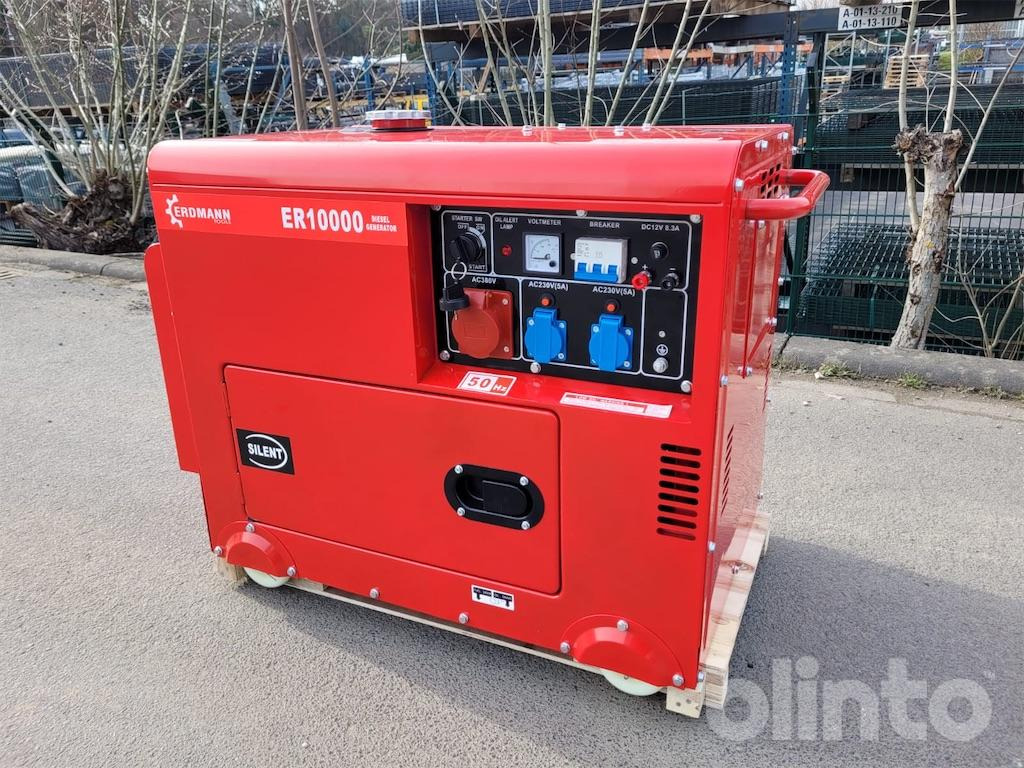 Erdmann Tools ER10000 (unbenutzt, Bj. 2023) - Generator electric: Foto 1 Erdmann Tools ER10000 (unbenutzt, Bj. 2023) - Generator electric: Foto 1