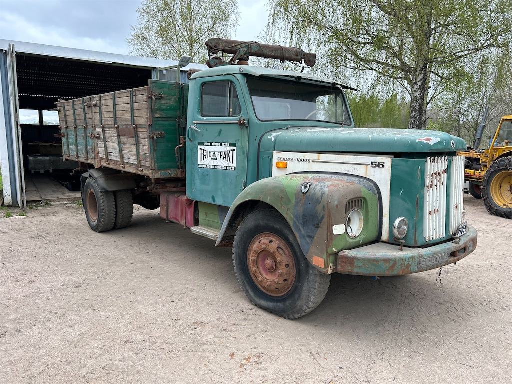 Scania Vabis L56 - Camion platformă, Camion cu macara: Foto 3 Scania Vabis L56 - Camion platformă, Camion cu macara: Foto 3