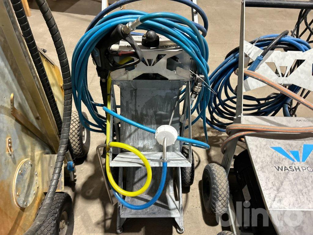 Washpower Pro Cleanerx100 Batterimodell - Echipament curățenie: Foto 3 Washpower Pro Cleanerx100 Batterimodell - Echipament curățenie: Foto 3