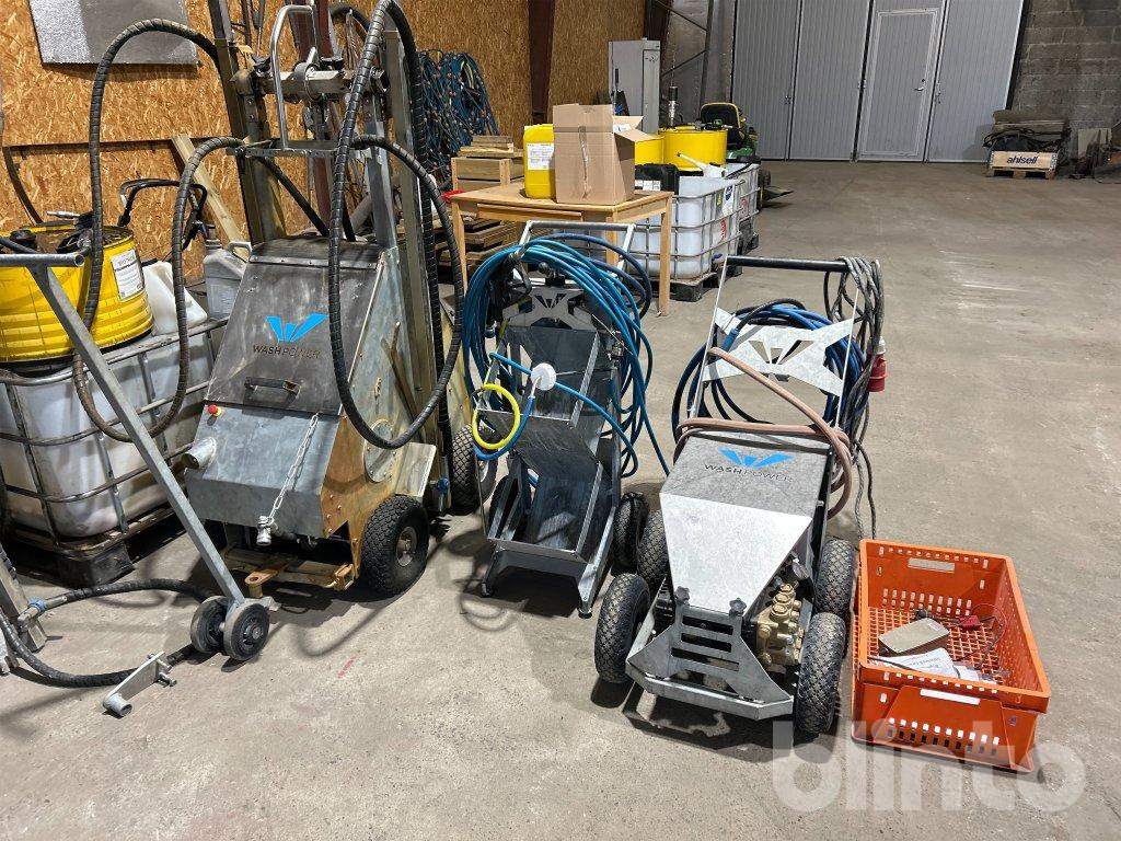 Washpower Pro Cleanerx100 Batterimodell - Echipament curățenie: Foto 1 Washpower Pro Cleanerx100 Batterimodell - Echipament curățenie: Foto 1