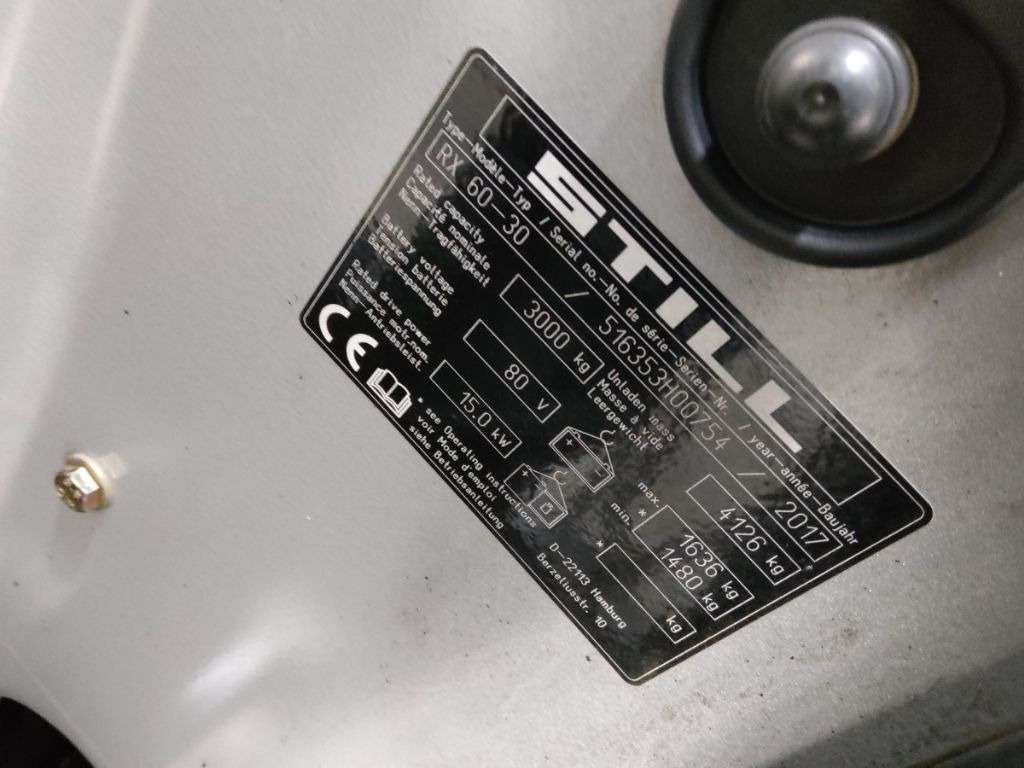 Still RX60-30 - Electrostivuitor: Foto 5 Still RX60-30 - Electrostivuitor: Foto 5