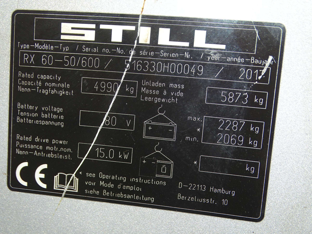 Still RX60-50/600 - Electrostivuitor: Foto 5 Still RX60-50/600 - Electrostivuitor: Foto 5
