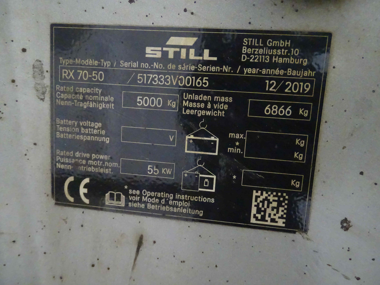 Still RX70-50 - Stivuitor diesel: Foto 5 Still RX70-50 - Stivuitor diesel: Foto 5