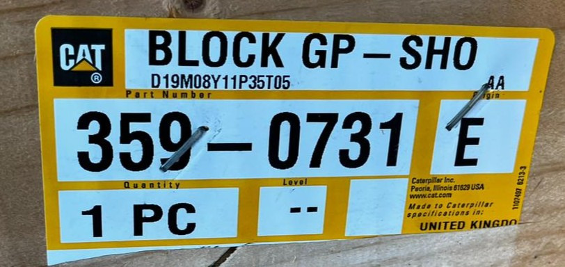 CATERPILLAR 359-0731 – Genuine Caterpillar Engine Block - CAT 3054C - Motor: Foto 2 CATERPILLAR 359-0731 – Genuine Caterpillar Engine Block - CAT 3054C - Motor: Foto 2