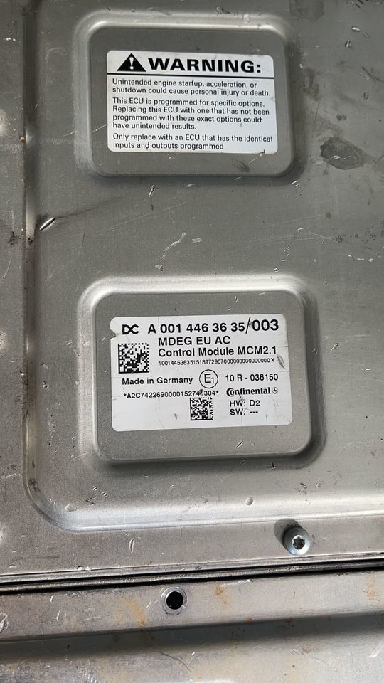 Mercedes Atego Euro 6 MCM2 A0014463635 OM934 - Calculator de bord pentru Camion: Foto 1 Mercedes Atego Euro 6 MCM2 A0014463635 OM934 - Calculator de bord pentru Camion: Foto 1