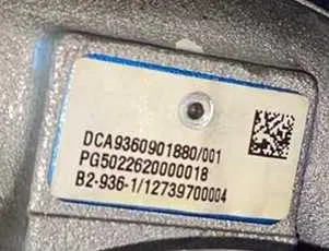 Mercedes Benz Atego OM936 Euro 6 A9360901880 - Turbocompresor: Foto 2 Mercedes Benz Atego OM936 Euro 6 A9360901880 - Turbocompresor: Foto 2