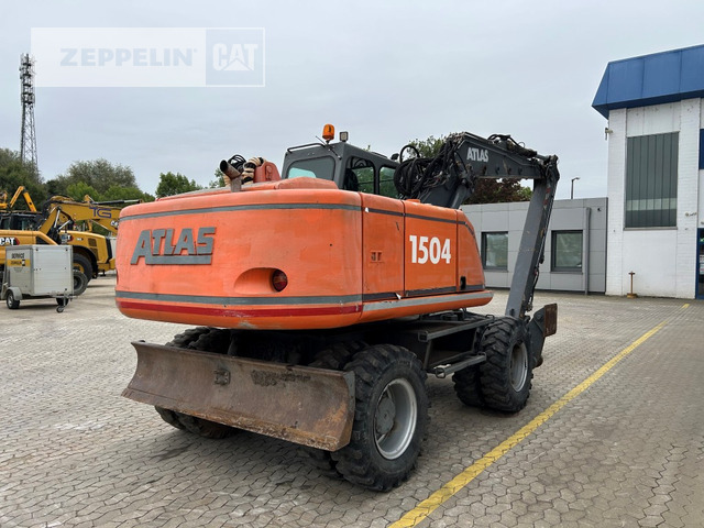 Atlas(Weyhausen) 1504 - Excavator pe roţi: Foto 4 Atlas(Weyhausen) 1504 - Excavator pe roţi: Foto 4