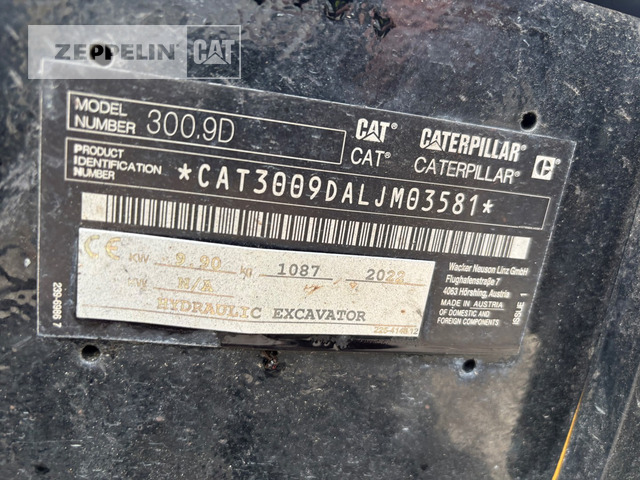 Cat 300.9D - Mini excavator: Foto 5 Cat 300.9D - Mini excavator: Foto 5