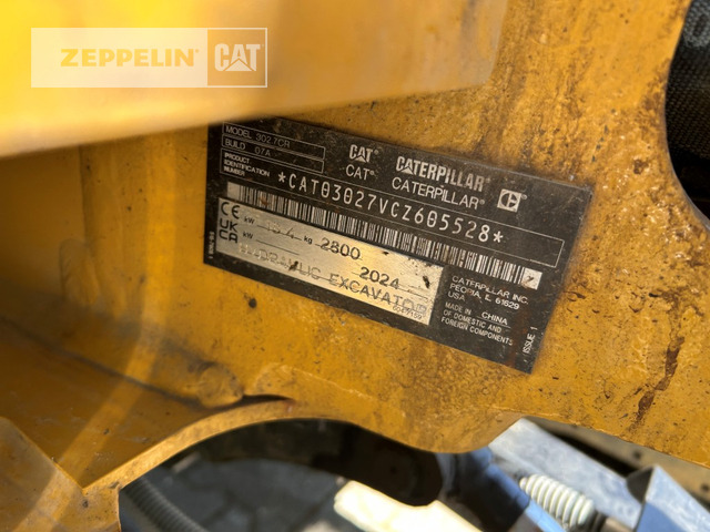 Cat 302.7CR-07 - Mini excavator: Foto 2 Cat 302.7CR-07 - Mini excavator: Foto 2