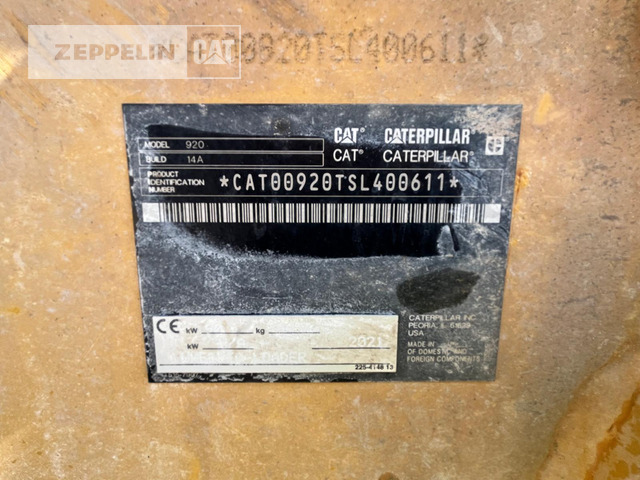 Încărcător frontal pe pneuri Cat 920-14A: Foto 23 Încărcător frontal pe pneuri Cat 920-14A: Foto 23