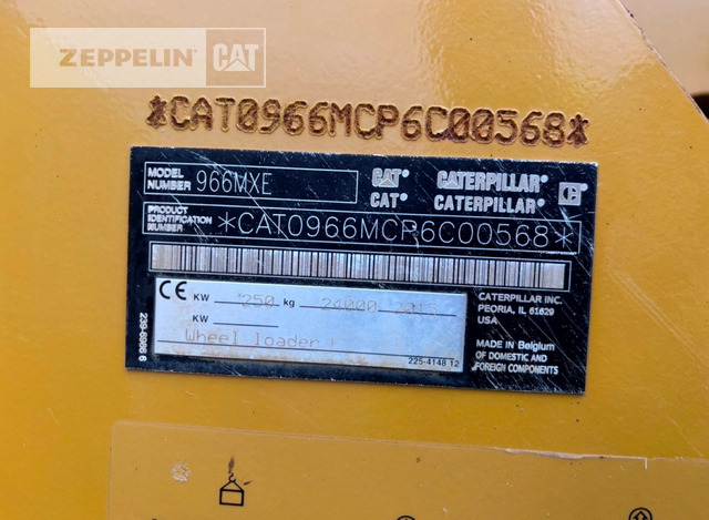 Cat 966MXE - Încărcător frontal pe pneuri: Foto 5 Cat 966MXE - Încărcător frontal pe pneuri: Foto 5