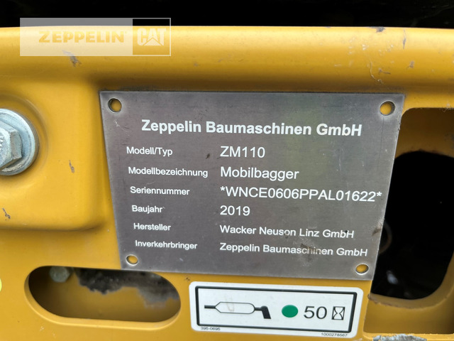Zeppelin ZM110 - Excavator pe roţi: Foto 2 Zeppelin ZM110 - Excavator pe roţi: Foto 2
