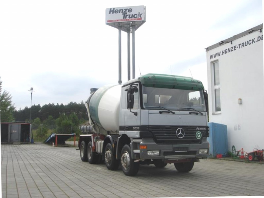 MERCEDES-BENZ Actros 3235 B 8x4 Betonmischer Stetter 9m³ -Deutsch - Camion: Foto 1 MERCEDES-BENZ Actros 3235 B 8x4 Betonmischer Stetter 9m³ -Deutsch - Camion: Foto 1