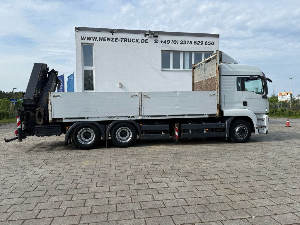 MAN TG-S 26.440 6x4 Pritsche Heckkran PK 27002+Funk - Camion platformă, Camion cu macara: Foto 4 MAN TG-S 26.440 6x4 Pritsche Heckkran PK 27002+Funk - Camion platformă, Camion cu macara: Foto 4