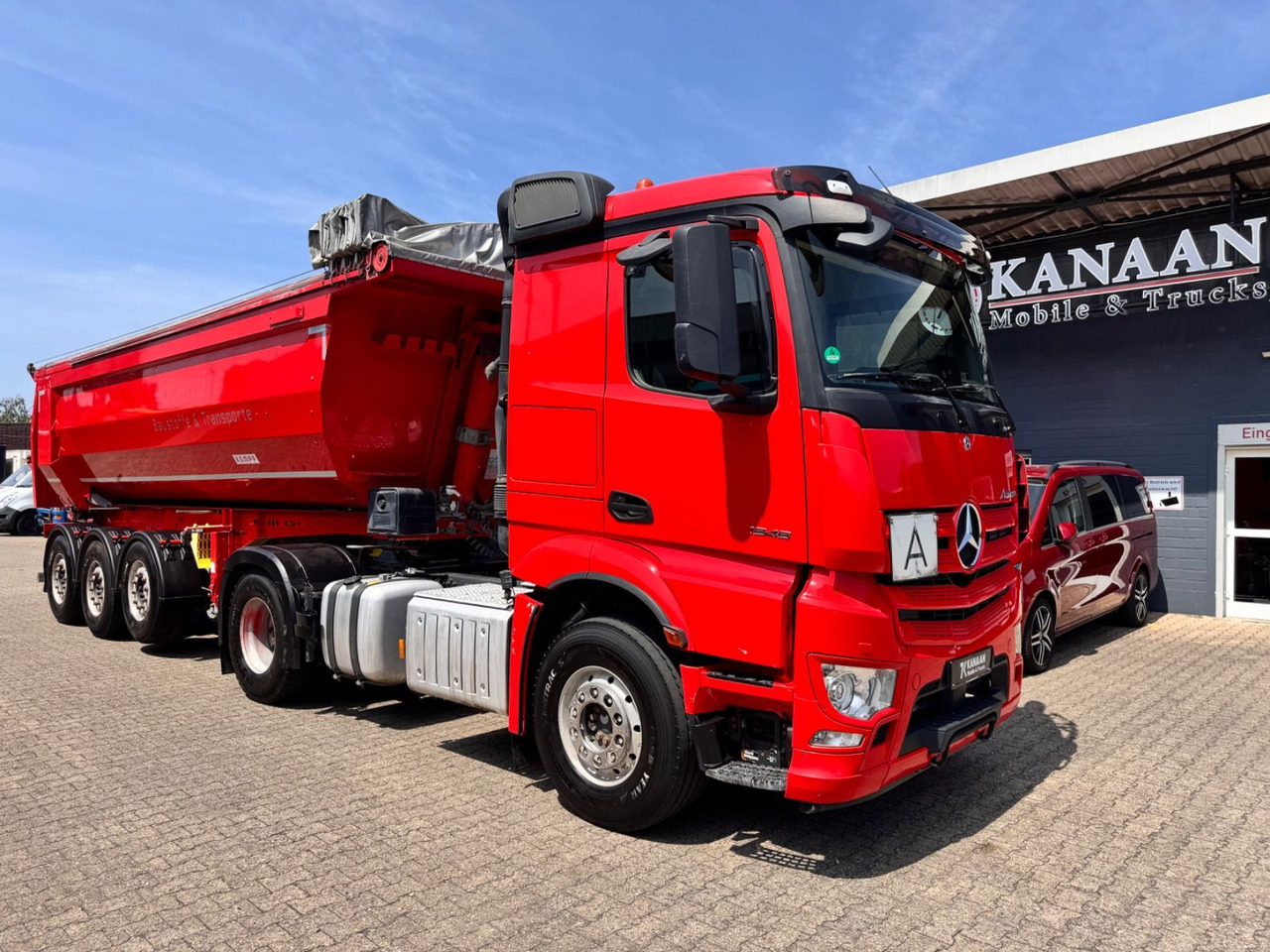 Mercedes-Benz 1846 Actros LS Kipphydraulik Alcoa TÜV NEU - Cap tractor: Foto 1 Mercedes-Benz 1846 Actros LS Kipphydraulik Alcoa TÜV NEU - Cap tractor: Foto 1