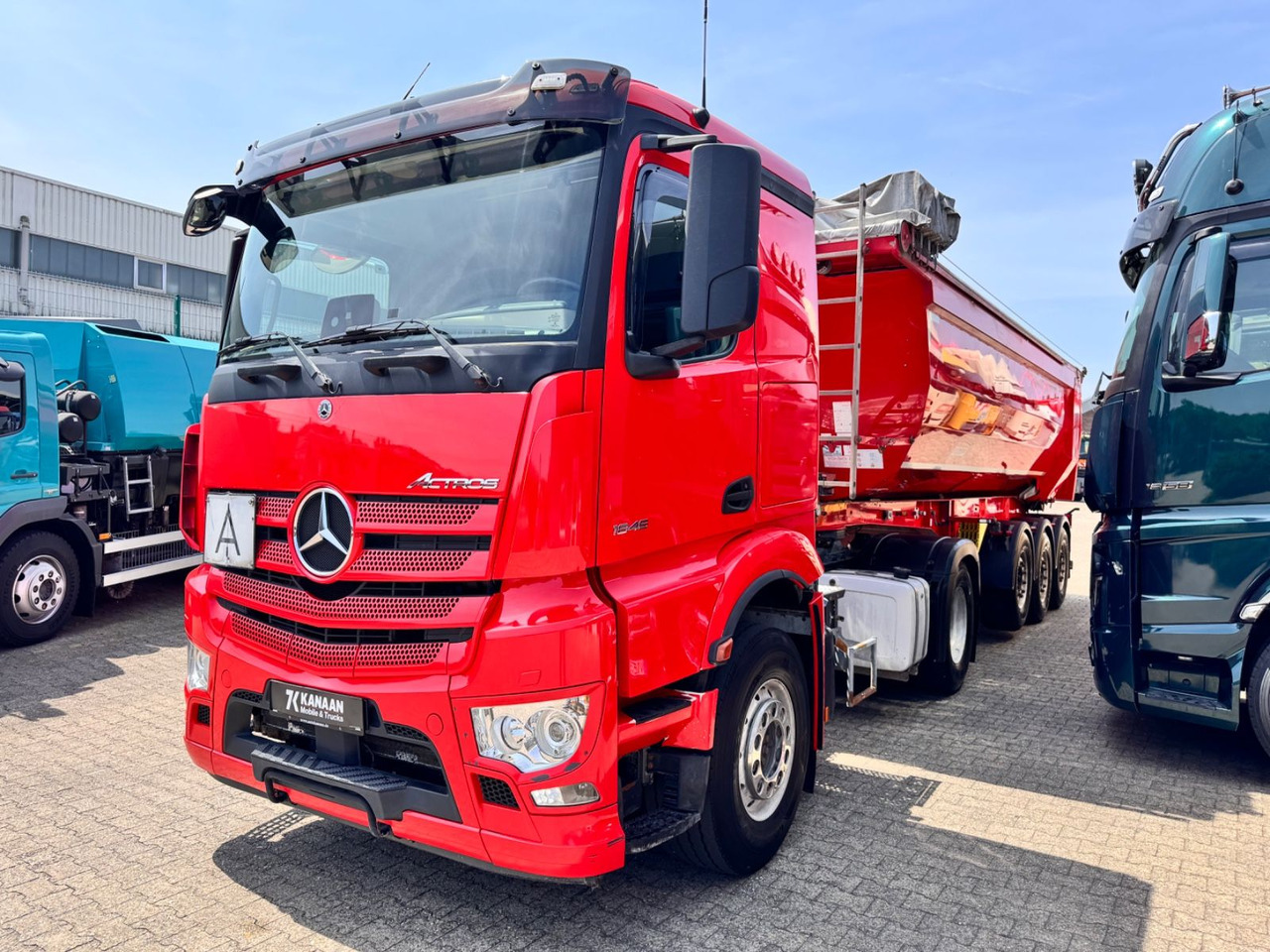Mercedes-Benz 1846 Actros LS Kipphydraulik Alcoa TÜV NEU - Cap tractor: Foto 2 Mercedes-Benz 1846 Actros LS Kipphydraulik Alcoa TÜV NEU - Cap tractor: Foto 2