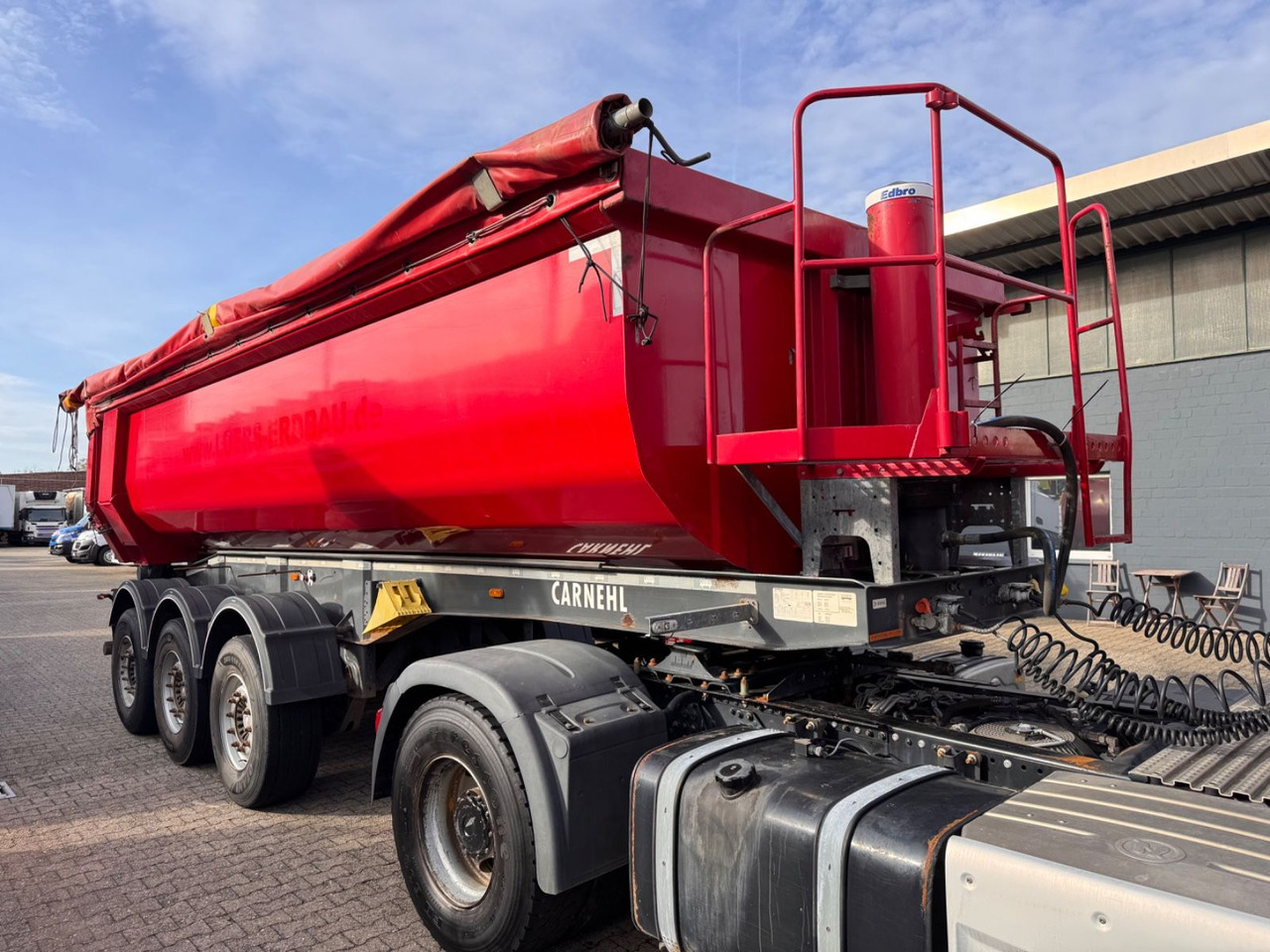 Carnehl CHKS /HH 24m³ HARDOX Stahlmulde Liftachse - Semiremorcă basculantă: Foto 5 Carnehl CHKS /HH 24m³ HARDOX Stahlmulde Liftachse - Semiremorcă basculantă: Foto 5