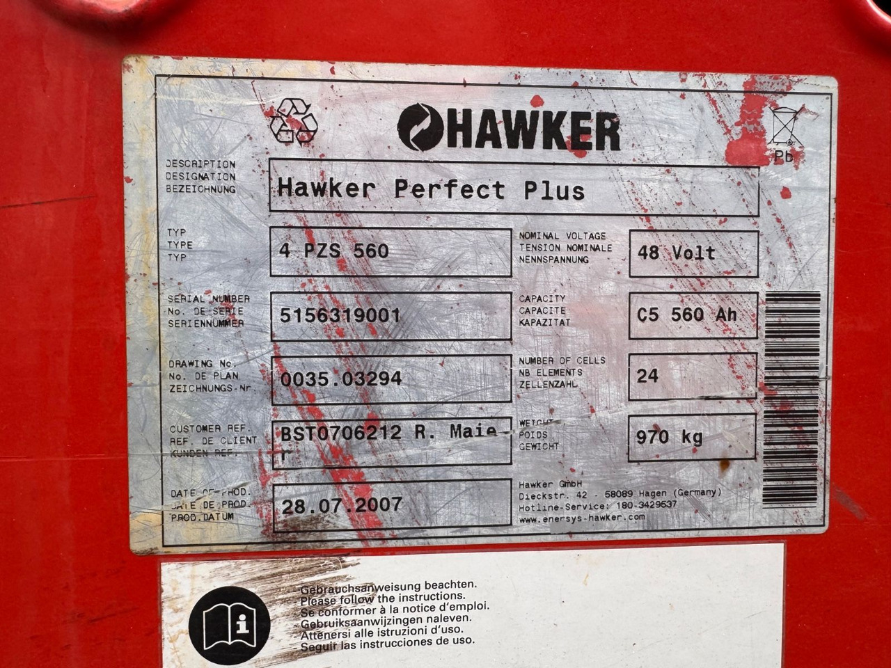 Stivuitor cu catarg retractabil Linde R 20 S  Active  5.40 höhe   2t: Foto 11