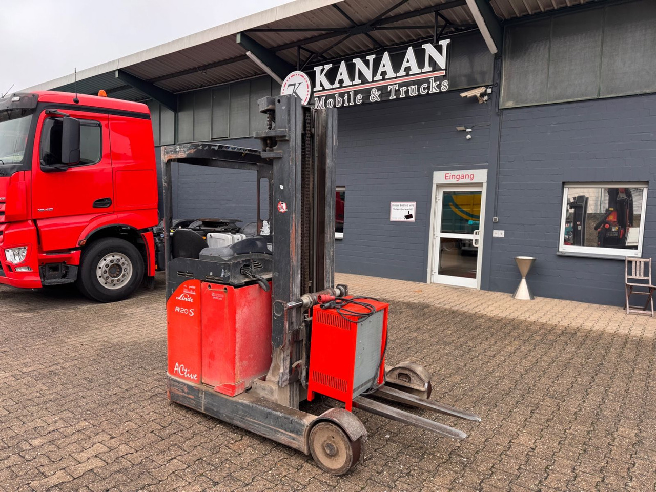 Stivuitor cu catarg retractabil Linde R 20 S  Active  5.40 höhe   2t: Foto 9