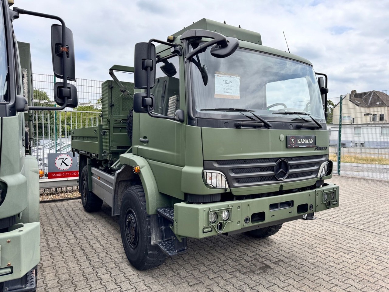 Mercedes-Benz 1018 Atego 4x4 Allrad Camper Expedition - Camion transport containere/ Swap body: Foto 2 Mercedes-Benz 1018 Atego 4x4 Allrad Camper Expedition - Camion transport containere/ Swap body: Foto 2