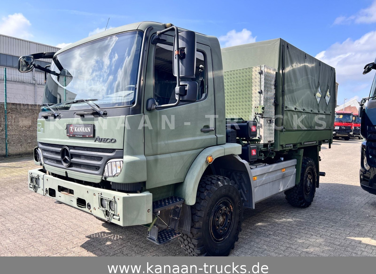 Mercedes-Benz 1018 Atego 4x4 Allrad Miltär Camper Expedition - Camion transport containere/ Swap body: Foto 2 Mercedes-Benz 1018 Atego 4x4 Allrad Miltär Camper Expedition - Camion transport containere/ Swap body: Foto 2