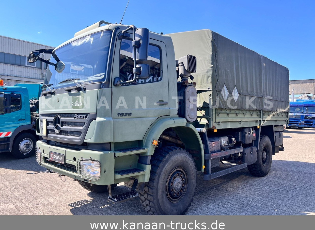 Mercedes-Benz 1829 A Axor 4x4 EX- 31 TKM Camper Expedi - Camion cu prelată: Foto 3 Mercedes-Benz 1829 A Axor 4x4 EX- 31 TKM Camper Expedi - Camion cu prelată: Foto 3