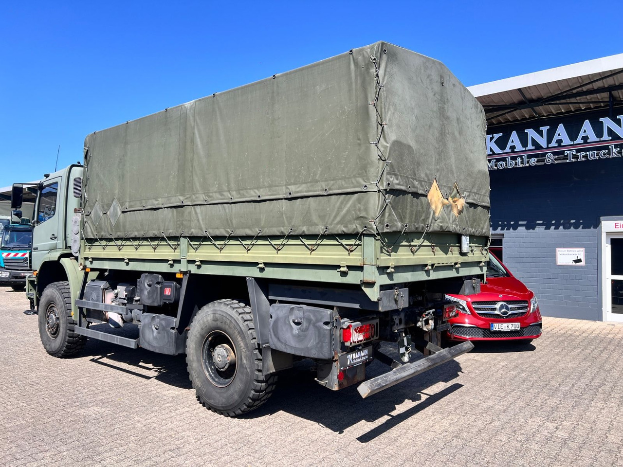 Mercedes-Benz 1829 A Axor 4x4 EX- 31 TKM Camper Expedi - Camion cu prelată: Foto 4 Mercedes-Benz 1829 A Axor 4x4 EX- 31 TKM Camper Expedi - Camion cu prelată: Foto 4