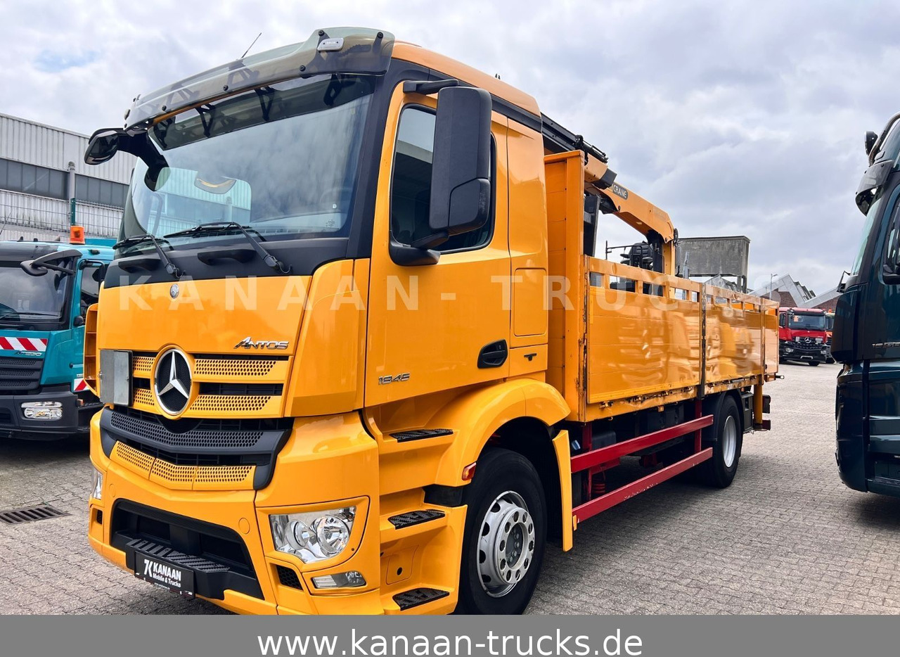 Mercedes-Benz 1845 Antos 4x2 Baustoffkran Palfinger 21001L - Camion cu macara: Foto 2 Mercedes-Benz 1845 Antos 4x2 Baustoffkran Palfinger 21001L - Camion cu macara: Foto 2