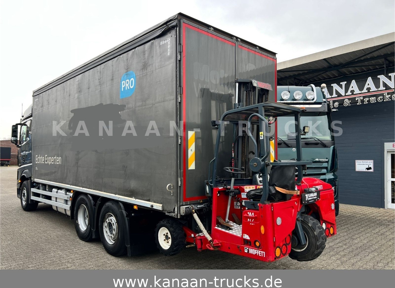 Mercedes-Benz 2548 Actros 6x2 Pritsche Moffet Mitnahme stapler - Camion cu macara: Foto 4 Mercedes-Benz 2548 Actros 6x2 Pritsche Moffet Mitnahme stapler - Camion cu macara: Foto 4
