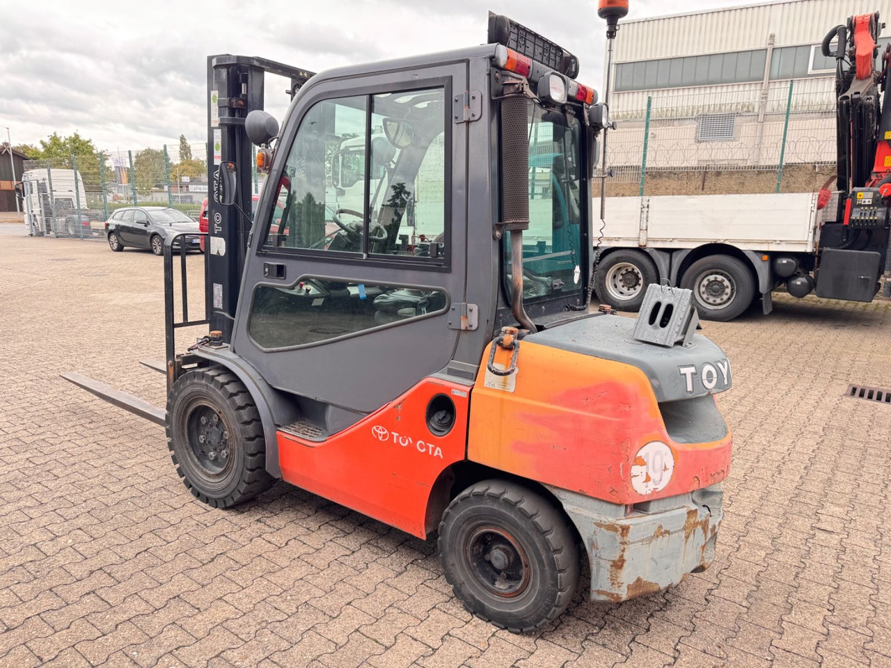 Toyota Tonero 35 Diesel Stapler 3.274h Sideshift - Stivuitor diesel: Foto 4 Toyota Tonero 35 Diesel Stapler 3.274h Sideshift - Stivuitor diesel: Foto 4