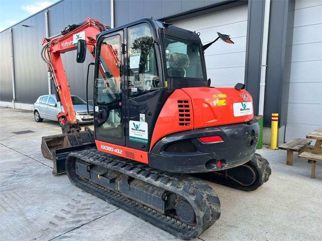 Kubota KX080-4 (7262) - Mini excavator: Foto 2 Kubota KX080-4 (7262) - Mini excavator: Foto 2